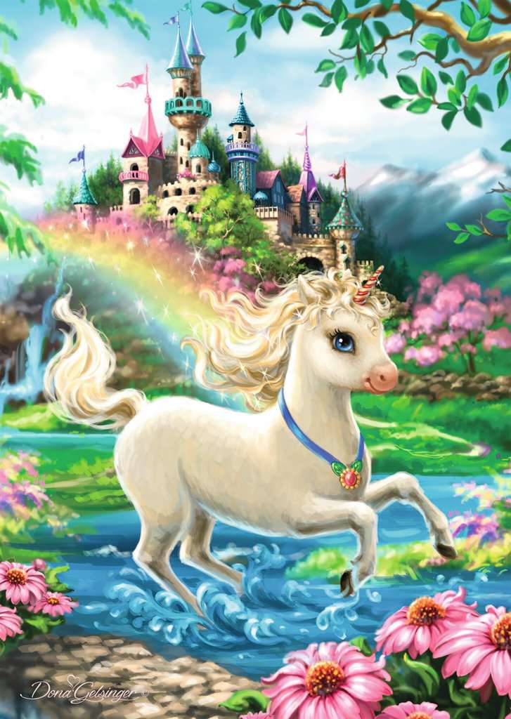 Puzzle - Unicorn Castle (35pc)