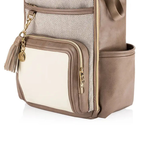 Backpack Diaper Bag Boss Plus - Vanilla Latte