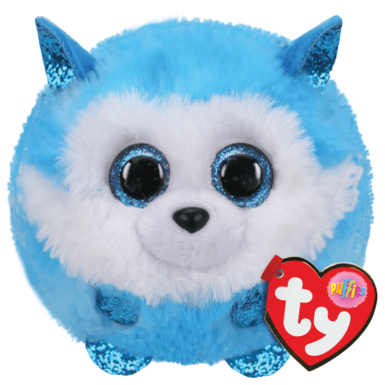 Stuffed Animal - Prince Blue Husky (Puffies)