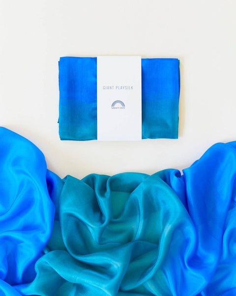Giant Playsilk - Ocean (100% Natural Silk)