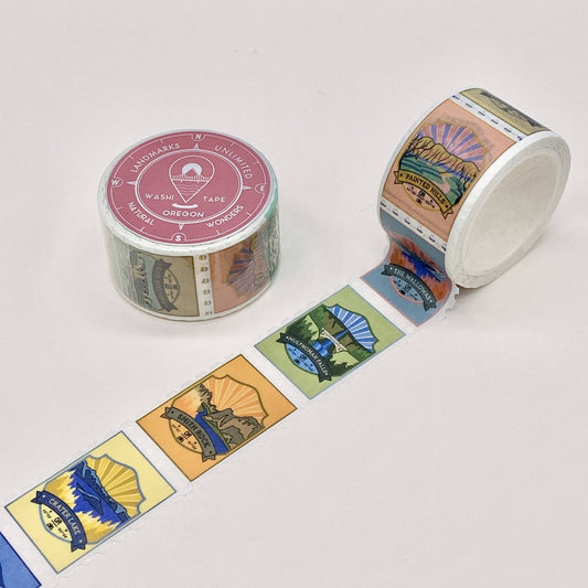 Washi Tape - Oregon Natural Wonders - Classic Colors