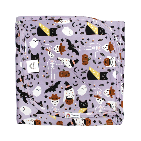 Swaddle - Spooky Cute Purple