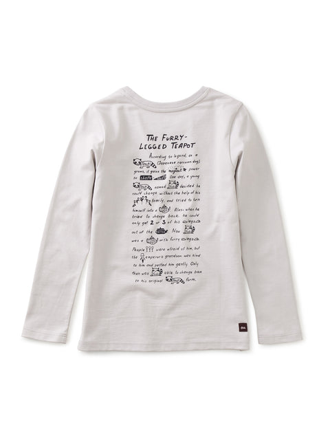 Tee (Long Sleeve) - Tanuki (Double Sided)