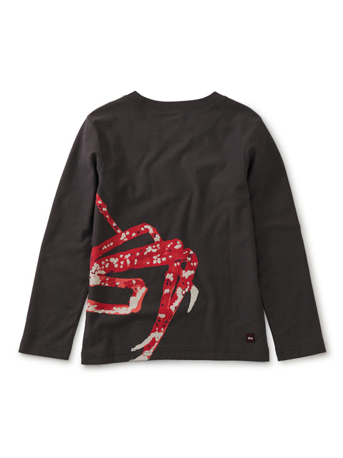 LAST ONE - Size 2T: Tee (Long Sleeve) - Spider Crab