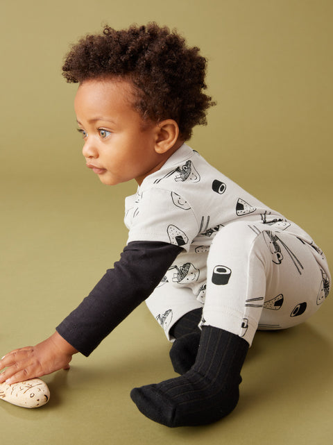 Layered Romper - Sushi & Ramen