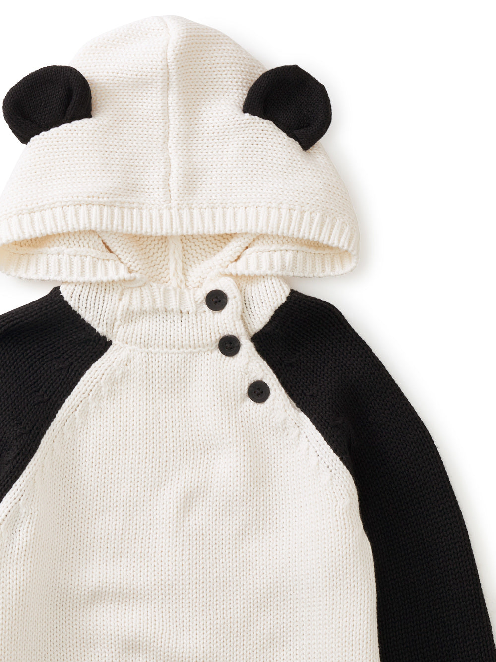 Hooded Cardigan - Panda