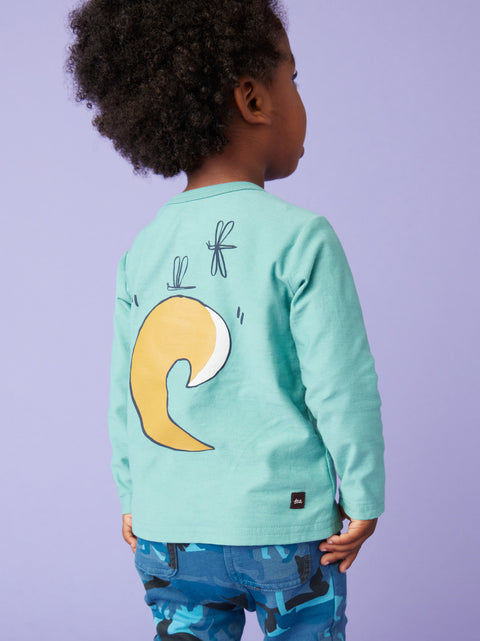 Tee (Long Sleeve) - Shiba Inu (Baby & Toddler Only)