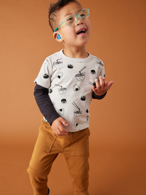 Layered Tee (Long Sleeve) - Sushi & Ramen