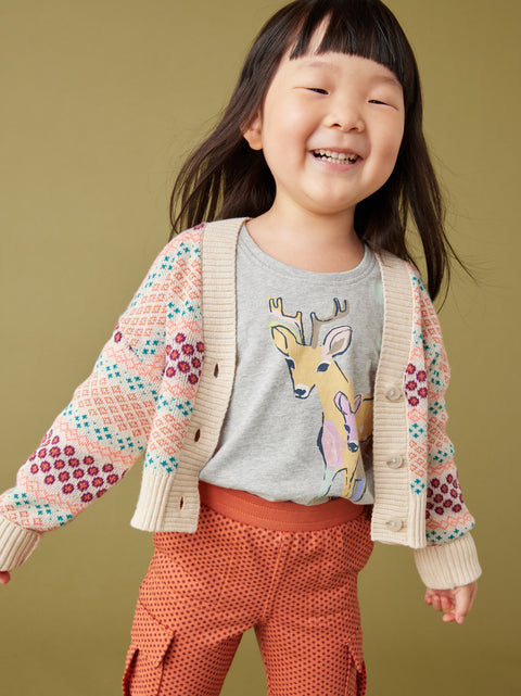 Last One - Size Small (4/5): Cardigan - Fuji Fair Isle