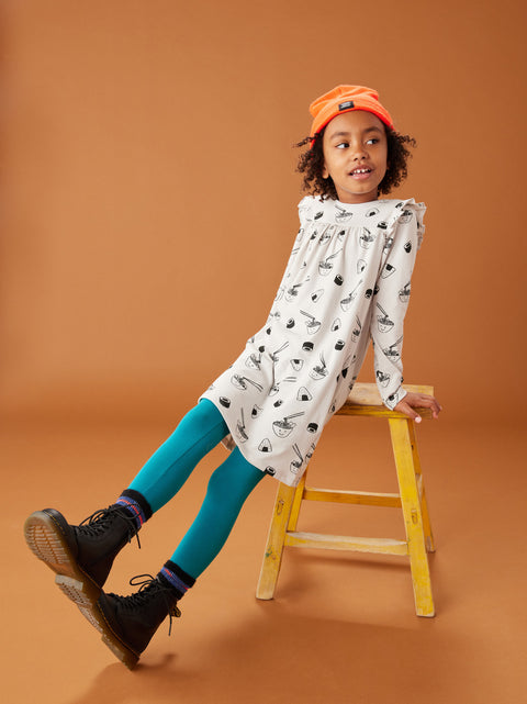 Mighty Mini Dress (Long Sleeve) - Sushi & Ramen