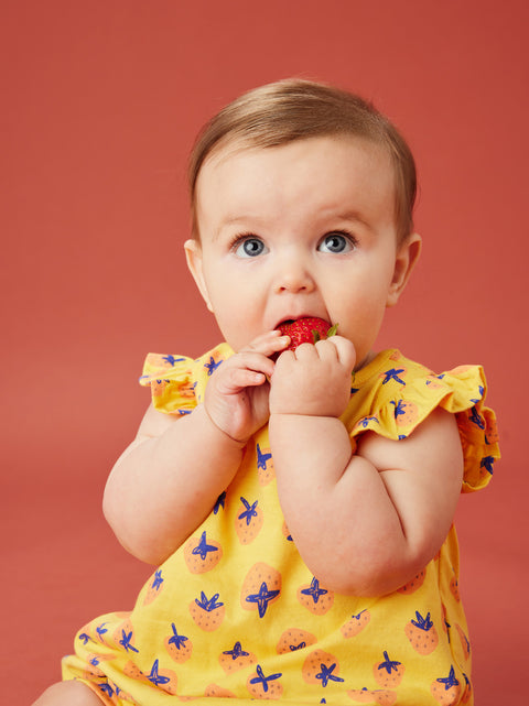 Flutter Romper - Fresa Fiesta