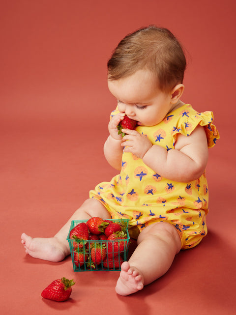 Flutter Romper - Fresa Fiesta