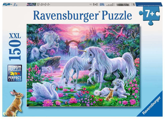 Puzzle - Unicorns in the Sunset (150pc)