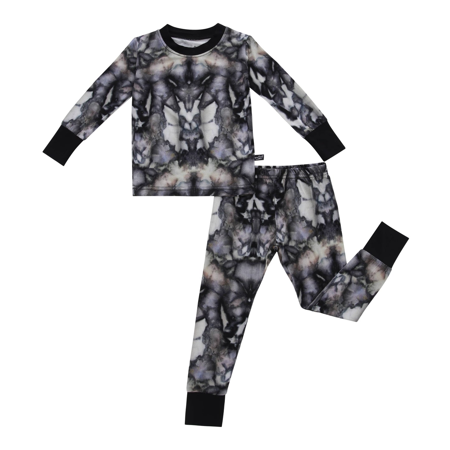 2 Piece Pajamas (Long Sleeve) - Mystic Tie-Dye