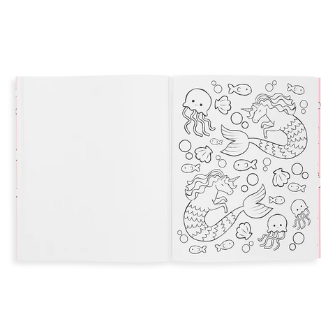 Color-in' Book - Enchanting Unicorns