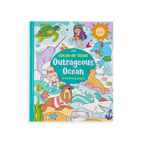 Color-in' Book - Outrageous Ocean