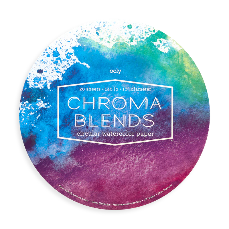 Chroma Blends - Circular Watercolor Paper