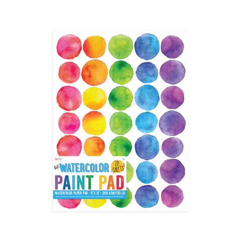 Paint Pad - Watercolor Paper Pad (20 Sheets)