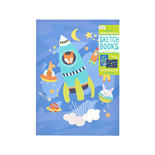Sketchbook - Doodle Pad Duo: Space Critters (Set of 2)