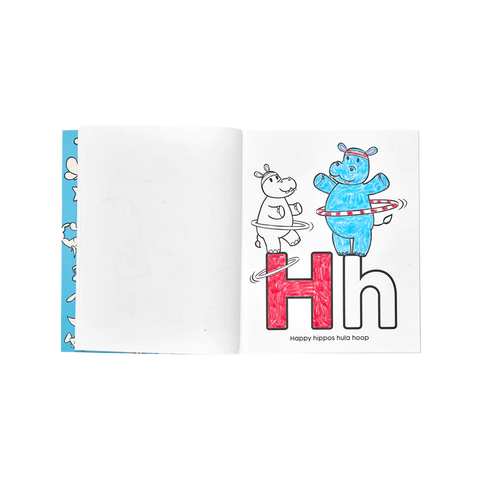 Color-in' Book - My First ABC Toddler Amazing Animals