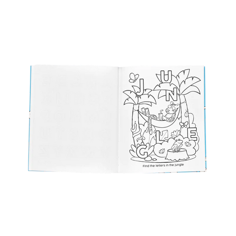 Color-in' Book - My First ABC Toddler Amazing Animals