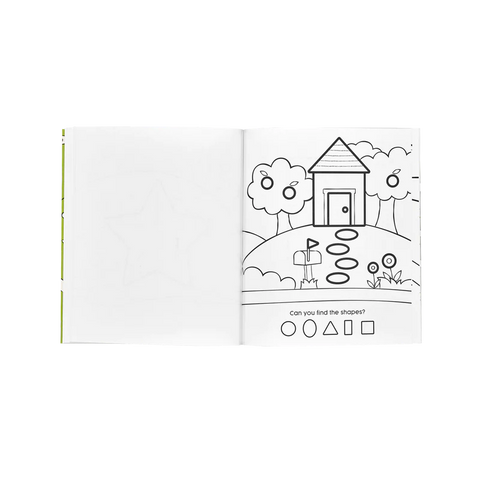 Toddler Color-in' Book - My First 1-2-3