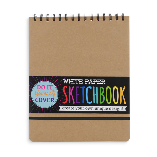 Sketchbook - DIY Cover with White Paper (Large)