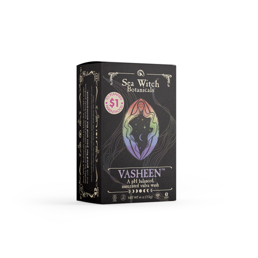 Soap - Vasheen: PH Balanced Unscented Body & Vulva Wash