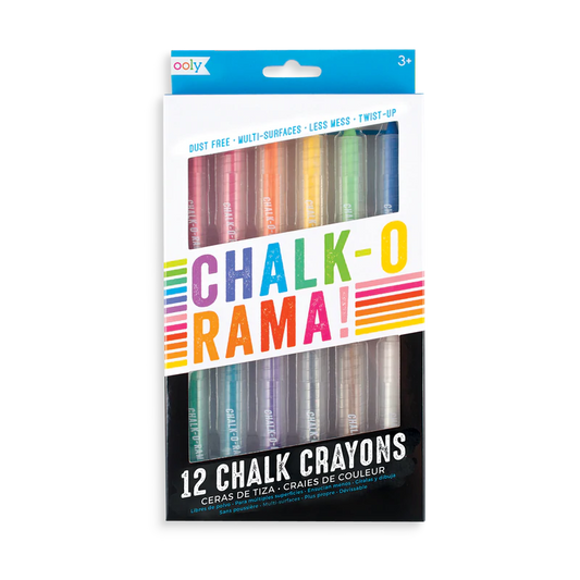 Chalk-o-Rama - Chalk Crayons (Set of 12)