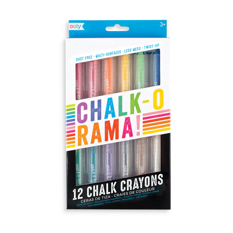 Chalk-o-Rama - Chalk Crayons (Set of 12)