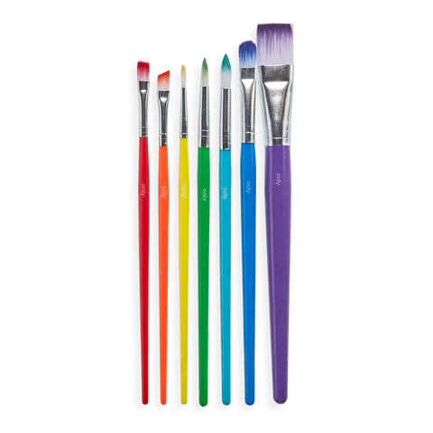 Lil' Paint Brush Set - Nylon Ombre (7 Brushes)