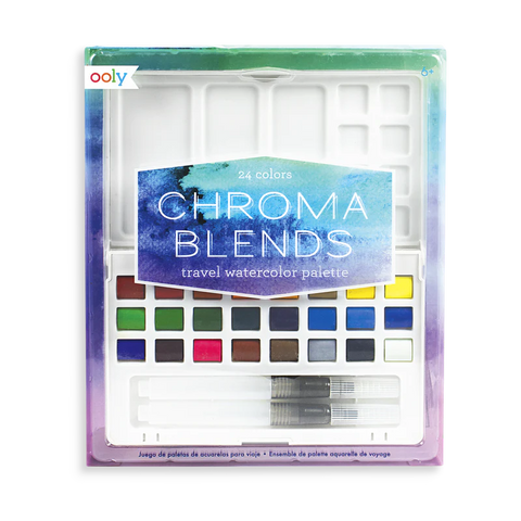Chroma Blends - Travel Watercolor Pallete