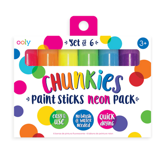 Paint Sticks - Chunkies Neon Set Of 6