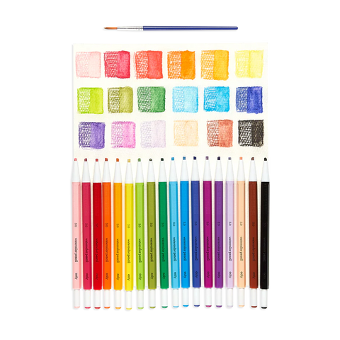 Chroma Blends - Mechanical Watercolor Pencils + Refills (Set of 18)