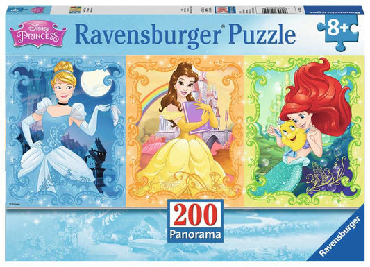 Puzzle - Beautiful Disney Princess Panoramic (200pc)