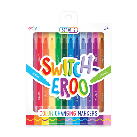Switcheroos - Color Changing Markers (Set of 12)