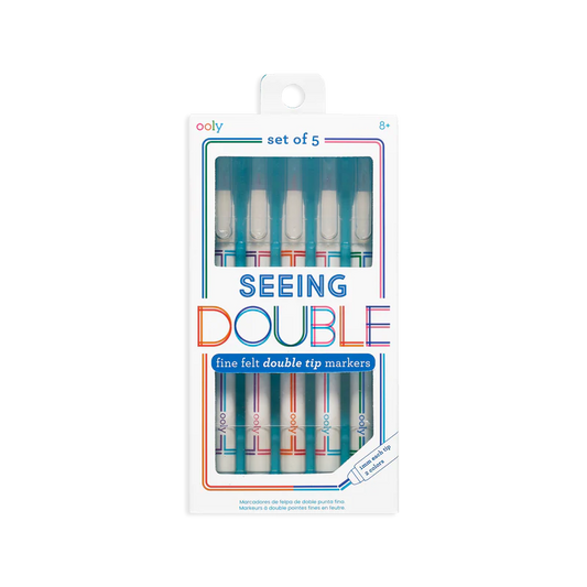 Seeing Double - Double Tip Marker (Set of 5)