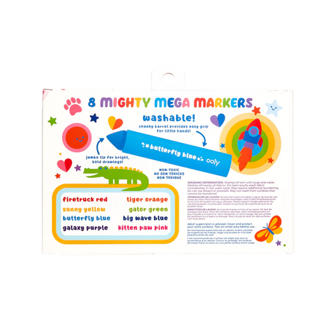 Markers - Mighty Mega (Set of 8)