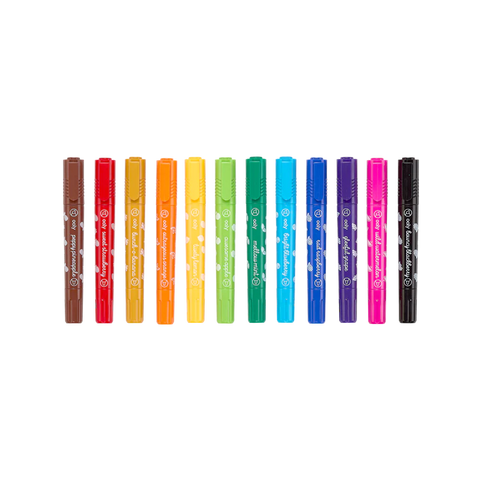 Yummy Yummy - Double-Ended Washable Markers (Set of 12)