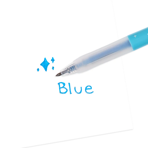 Pens - Oh My Glitter! 12 Pack Retractable Glitter Gel (0.8mm)