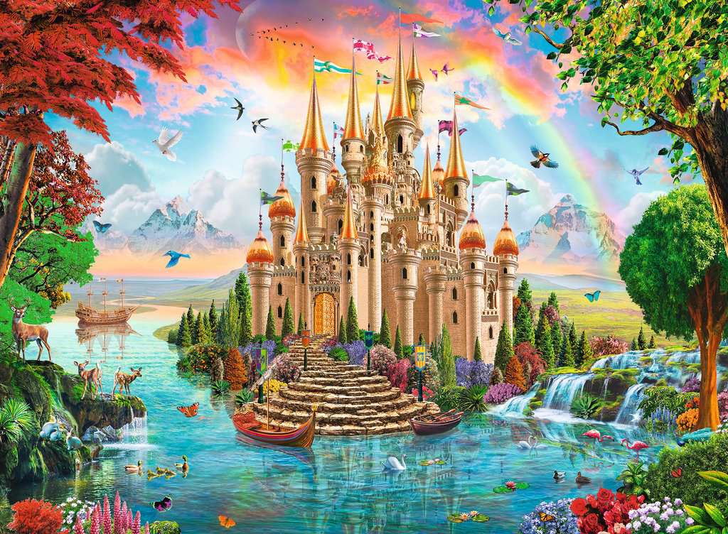 Puzzle - Rainbow Castle (100pc)