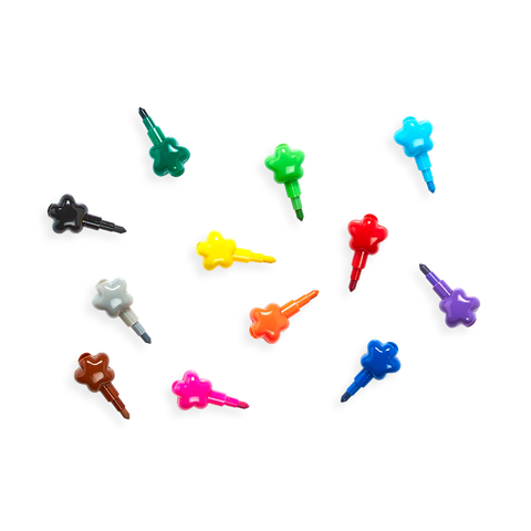 Stacking Crayons - Stack of Stars