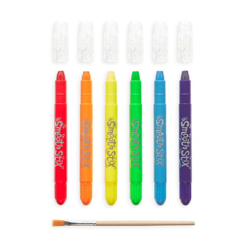 Watercolor Gel Crayons - Smooth Stix (Set Of 6)