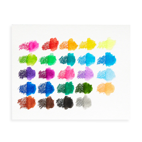 Smooth Stix - Watercolor Gel Crayons (Set of 24)