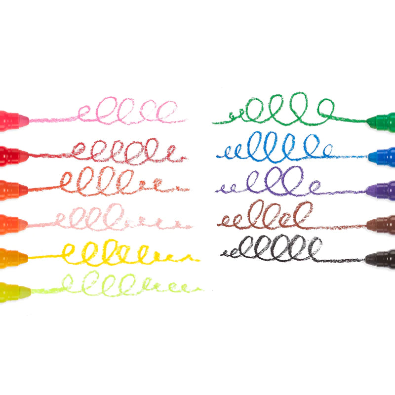 Gel Crayons - Rainy Dayz Set Of 12