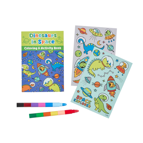 Traveler Coloring and Activity Kit - Dinosaurs In Space