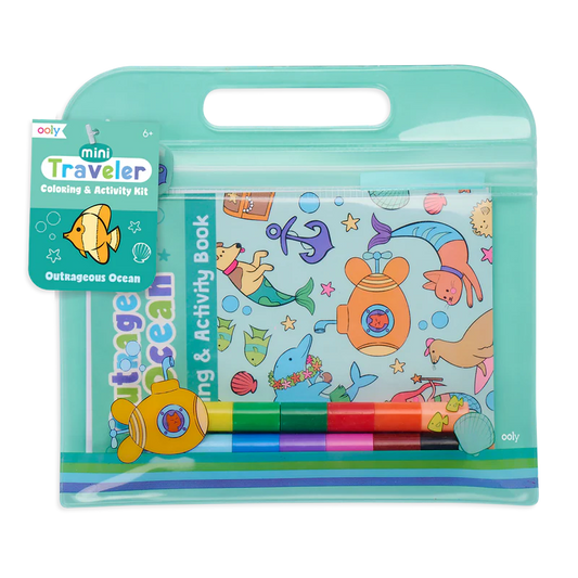 Traveler Coloring and Activity Kit - Outrageous Ocean