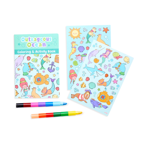 Traveler Coloring and Activity Kit - Outrageous Ocean