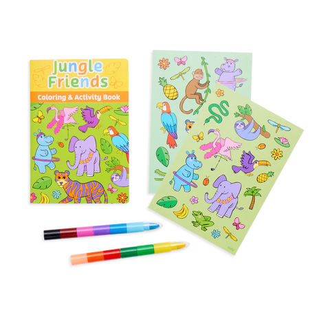 Traveler Coloring and Activity Kit - Jungle Friends