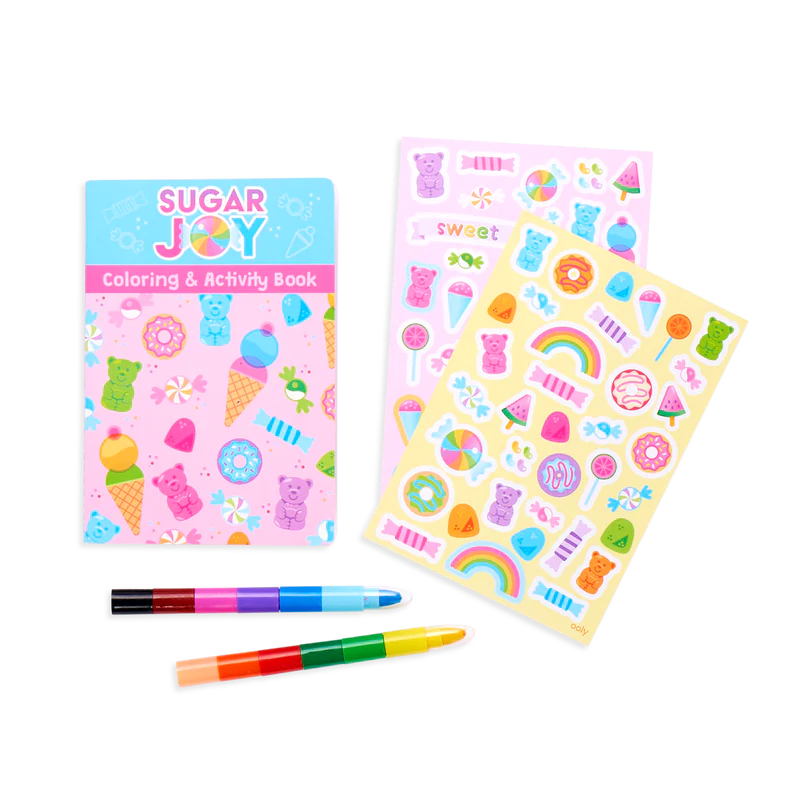 Traveler Coloring and Activity Kit - Sugar Joy